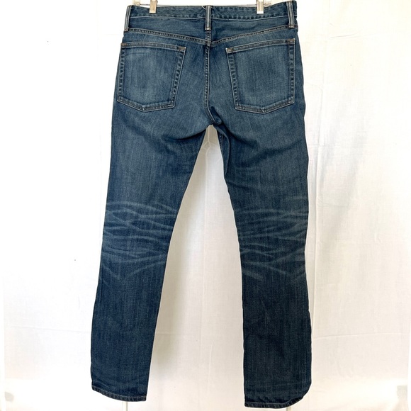 Bonobos Blue Jean stretch medium wash size 32 x 30 slim tailored fit - Picture 6 of 8